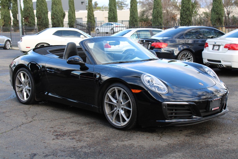 Used 2018 PORSCHE 911 CABRIOLET Carrera for sale $82,995 at Silicon Valley Enthusiast in Campbell CA