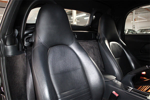 Interior of vehicle at the best used Porsche dealer near Belmont, CA.