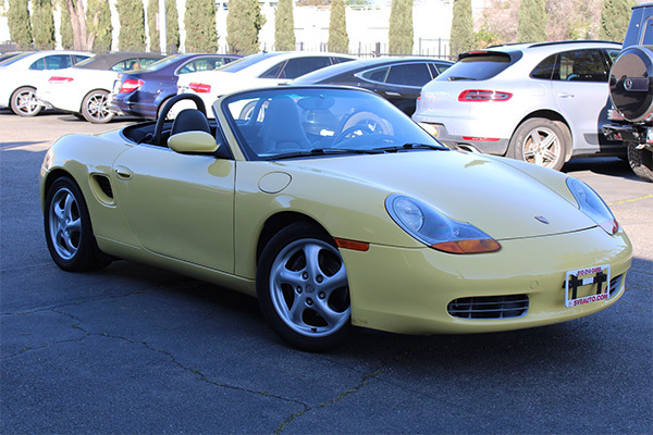 Customer purchased used Porsche for sale near Mountain View, CA.