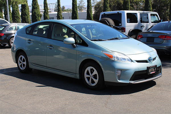 Customer purchased used Toyota near Mountain View, CA.